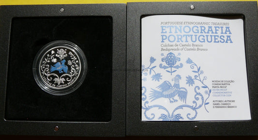 2.5 EURO PORTUGALIA 2015 KOŁDRA z CASTELO BRANCO KOLOR