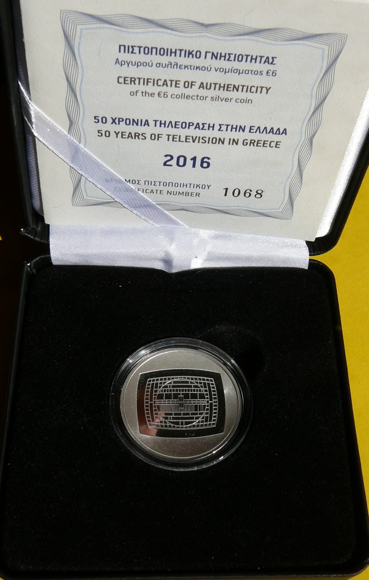 6 EURO GRECJA 2016 - 50 LAT TELEWIZJI RZADKA