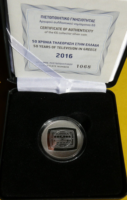 6 EURO GRECJA 2016 - 50 LAT TELEWIZJI RZADKA
