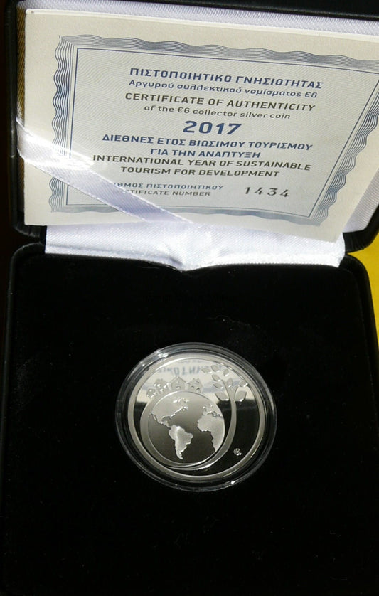 6 EURO GRECJA 2017 ROK ZRÓWNOWAŻONEJ TURYSTYKI RZADKA