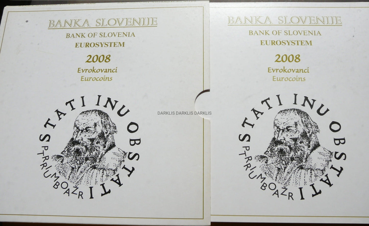 KMS EURO + 3 EURO SŁOWENIA 2008 OFICJALNE WYDANIE