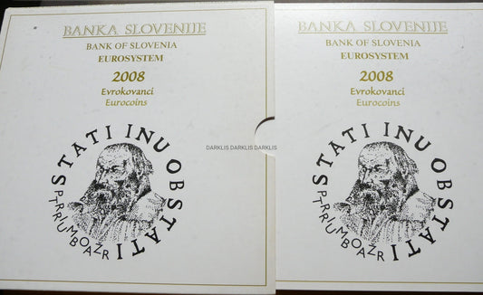 KMS EURO + 3 EURO SŁOWENIA 2008 OFICJALNE WYDANIE
