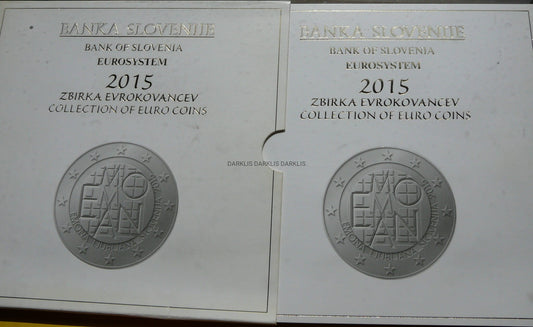 KMS EURO + 5 EURO SŁOWENIA 2015 OFICJALNE WYDANIE