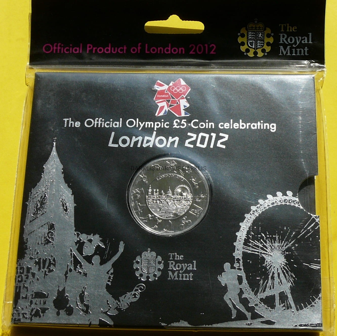 5 FUNT WIELKA BRYTANIA 2012 IGRZYSKA OLIMPIADA LONDYN