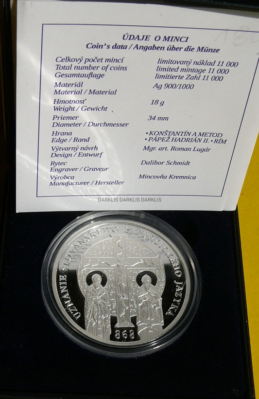 10 EURO SŁOWACJA 2018 JĘZYK CERKIEWNOSŁOWIAŃSKI PROOF