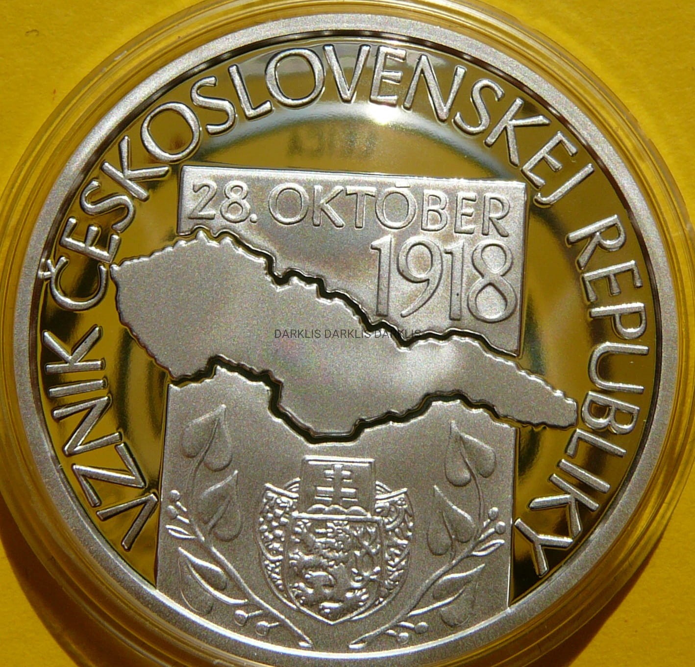10 EURO SŁOWACJA 2018 POWSTANIE CZECHOSŁOWACJI PROOF