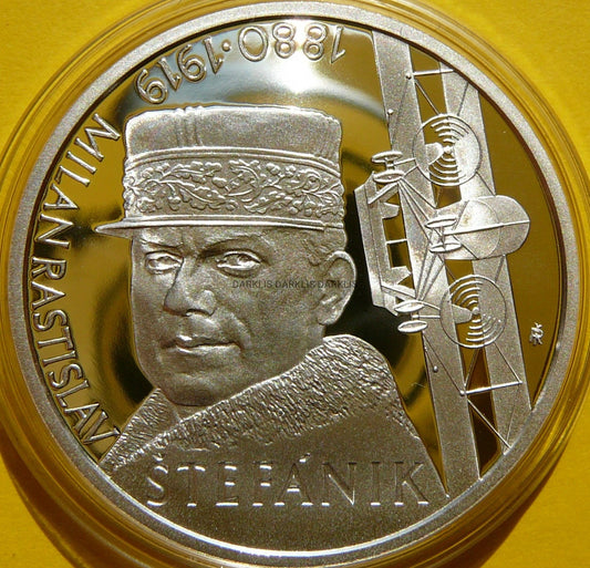 10 EURO SŁOWACJA 2019 MILAN RASTISLAV STEFANIK PROOF