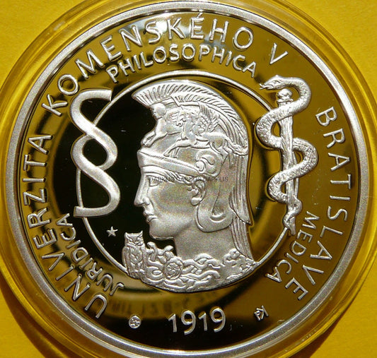 10 EURO SŁOWACJA 2019 UNIWERSYTET W BRATYSŁAWIE PROOF