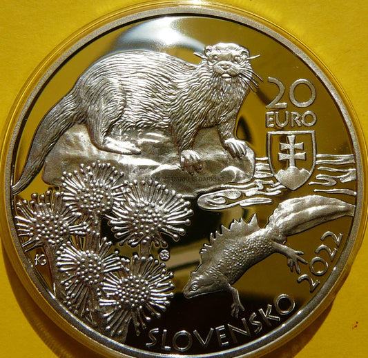 SŁOWACJA 20 EURO 2022 KYSUCE WYDRA KRAJOBRAZ PROOF
