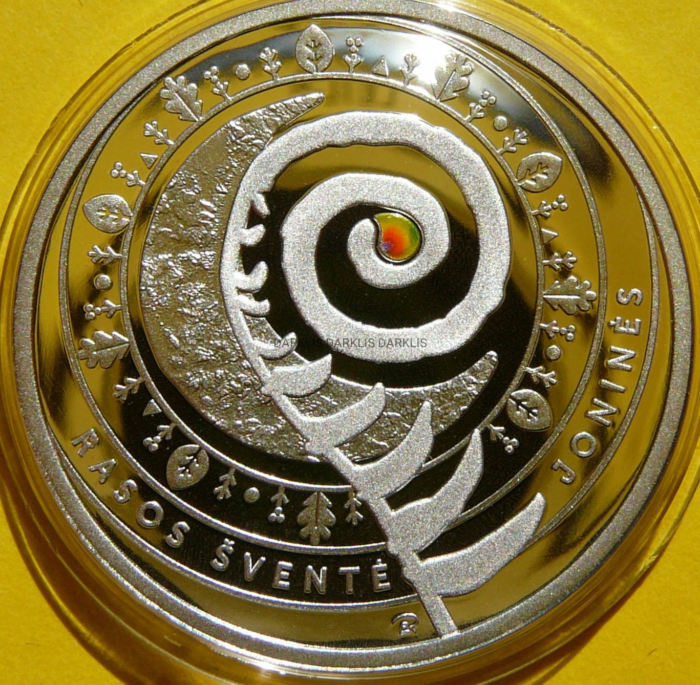5 EURO LITWA 2018 NOC ŚWIĘTOJAŃSKA LITEWSKIE TRADYCJE