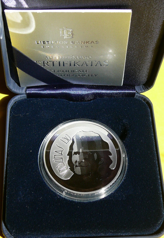 20 EURO LITWA 2018 VILIUS STOROSTAS - VYDUNAS RZADKA