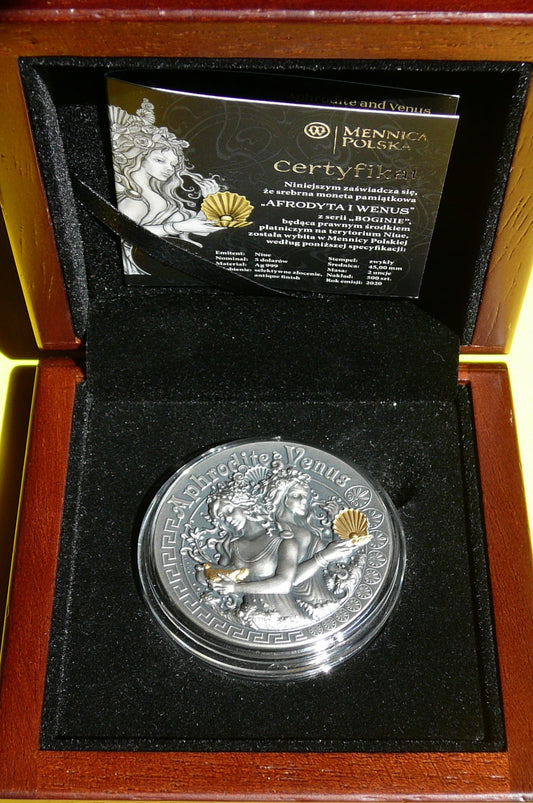 NIUE 2020 AFRODYTA I VENUS BOGINIE RZADKA 5$