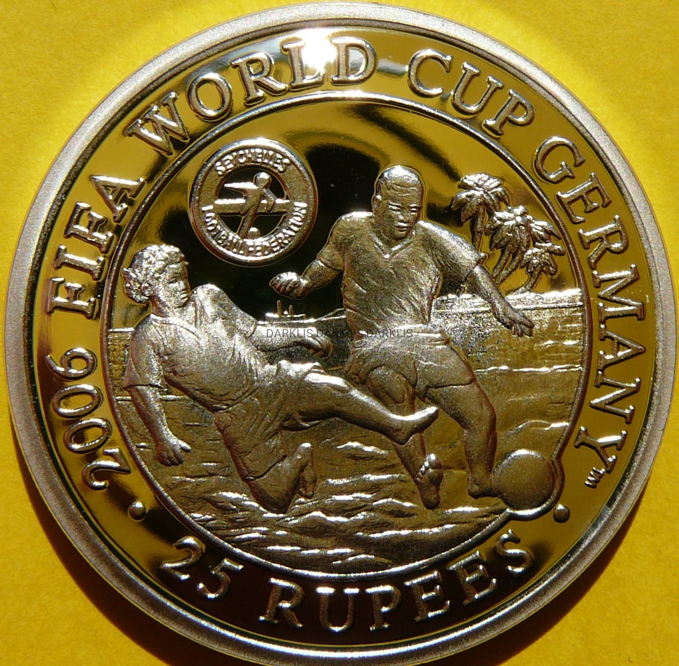 25 RUPII SESZELE 2006 PIŁKA NOŻNA FIFA WORLD CUP MUNDIAL