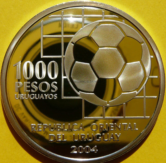 1000 PESOS URUGWAJ PIŁKA NOŻA FIFA WORLD CUP MUNDIAL 2006