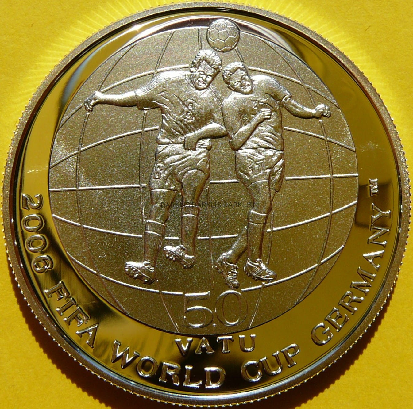 50 VATU VANUATU 2006 PIŁKA NOŻNA FIFA WORLD MUNDIAL 2006