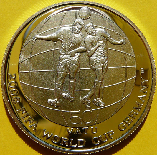 50 VATU VANUATU 2006 PIŁKA NOŻNA FIFA WORLD MUNDIAL 2006