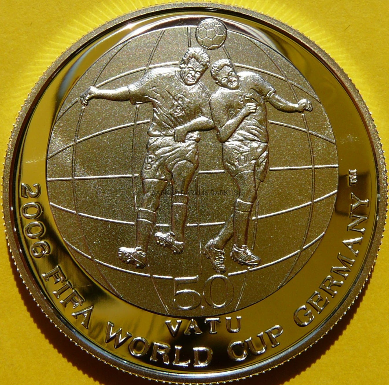 50 VATU VANUATU 2006 PIŁKA NOŻNA FIFA WORLD MUNDIAL 2006