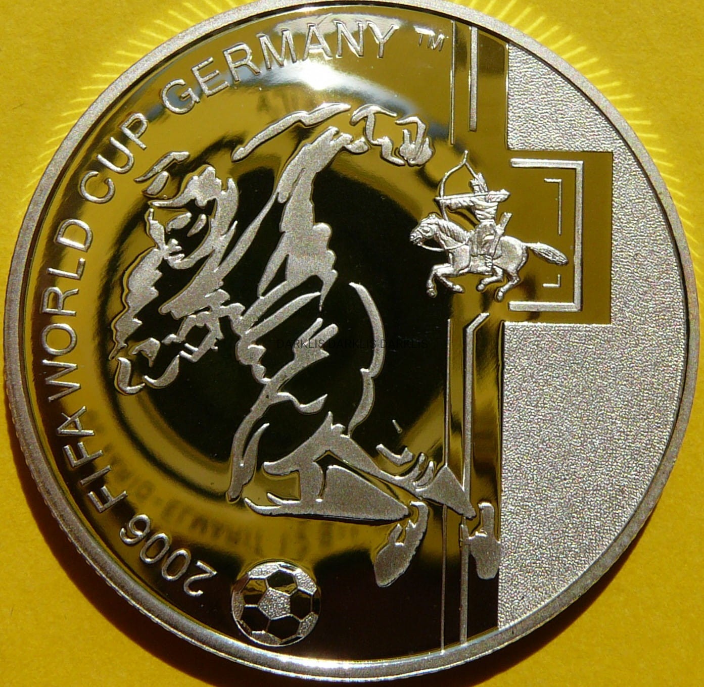 500 TUGRI MONGOLIA PIŁKA NOŻNA FIFA WORLD CUP MUNDIAL 2006