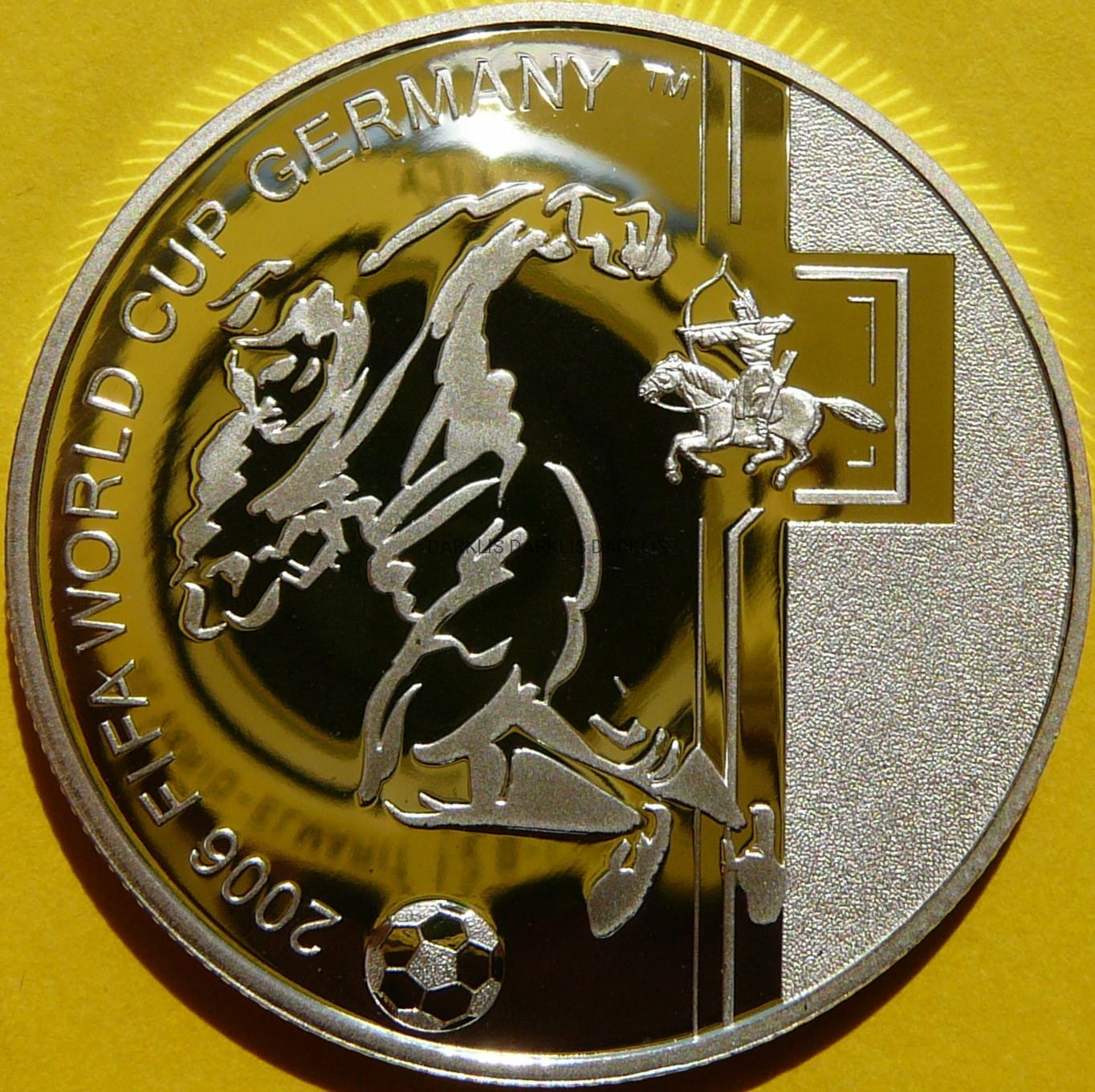500 TUGRI MONGOLIA PIŁKA NOŻNA FIFA WORLD CUP MUNDIAL 2006