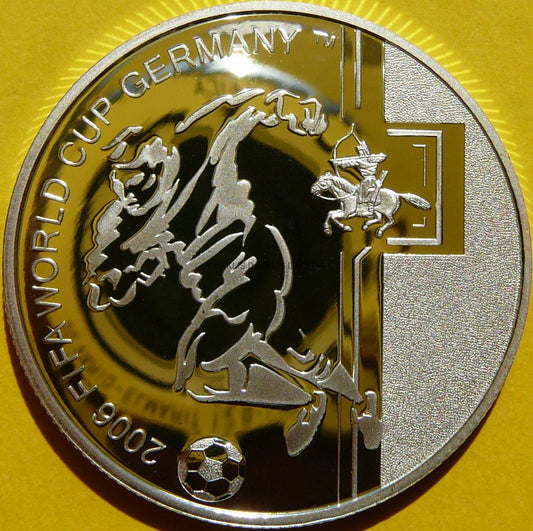 500 TUGRI MONGOLIA PIŁKA NOŻNA FIFA WORLD CUP MUNDIAL 2006