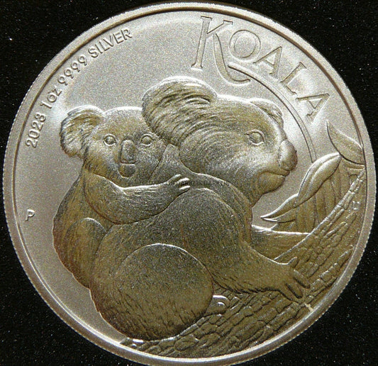 DOLAR AUSTRALIA 2023 MIŚ KOALA SREBRO 999 UNCJA