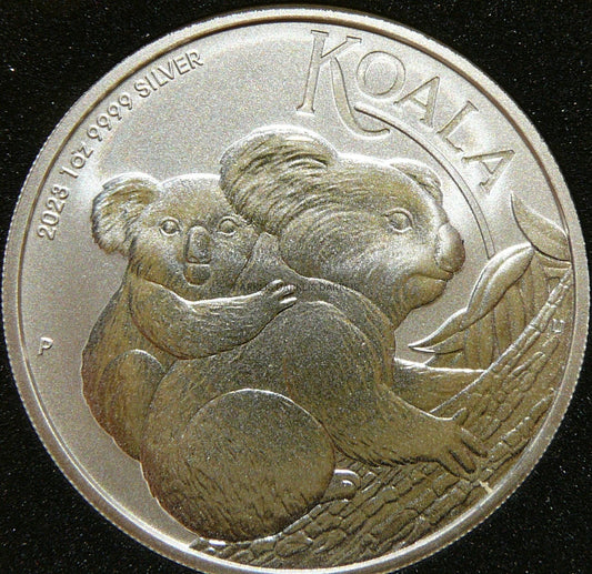 DOLAR AUSTRALIA 2023 MIŚ KOALA SREBRO 999 UNCJA