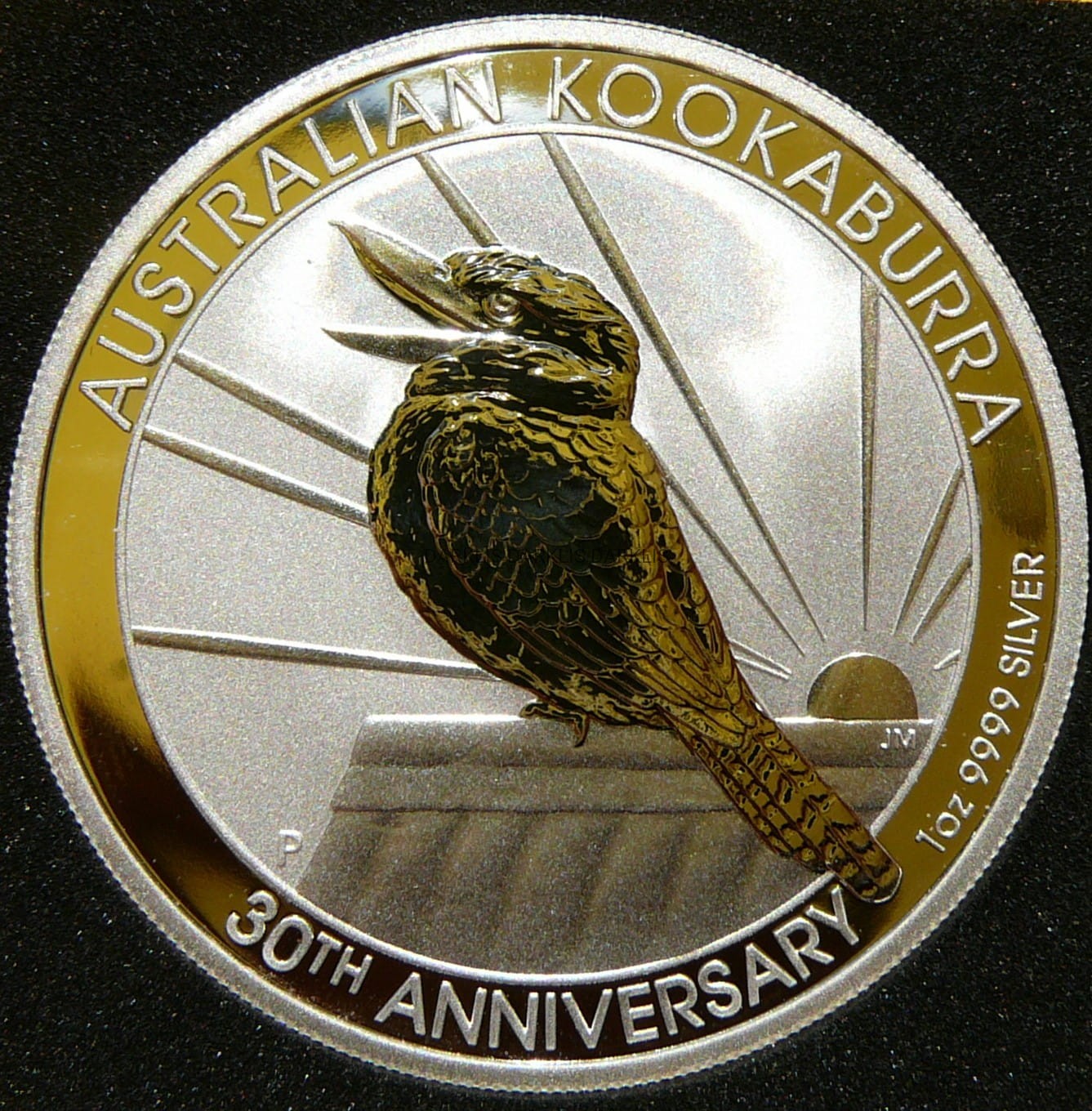 1$ AUSTRALIA 2020 KOOKABURRA PTAK ZIMORODEK Ag Oz