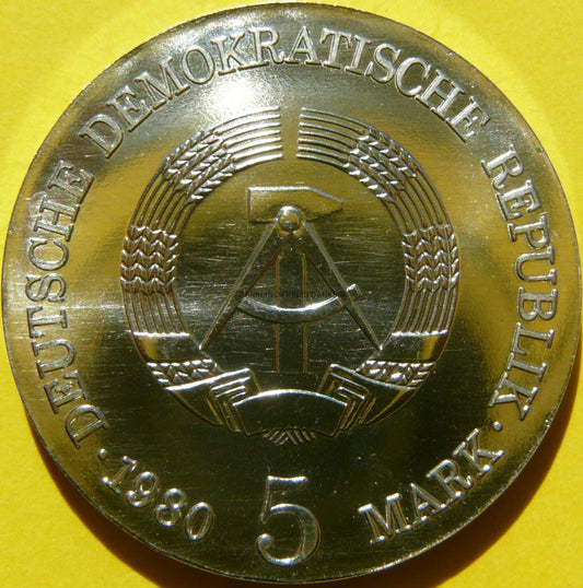 *5 MAREK NIEMCY NRD 1980 - ADOLPH MENZEL - UNC