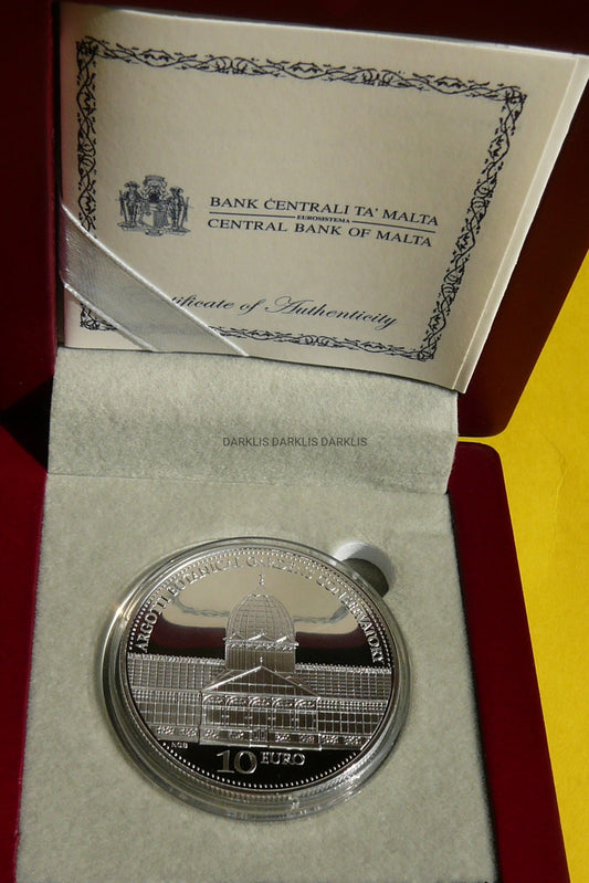 10 EURO MALTA 2017 OGRÓD BOTANICZNY ARGOTTI RZADKA