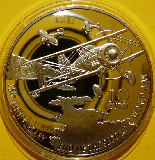 10 EURO MALTA 2020 ZAKOŃCZENIE II WOJNY ŚWIATOWEJ RZADKA