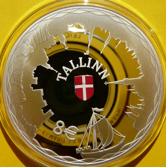 8 EURO ESTONIA 2017 TALLINN MIASTA HANZEATYCKIE RZADKA