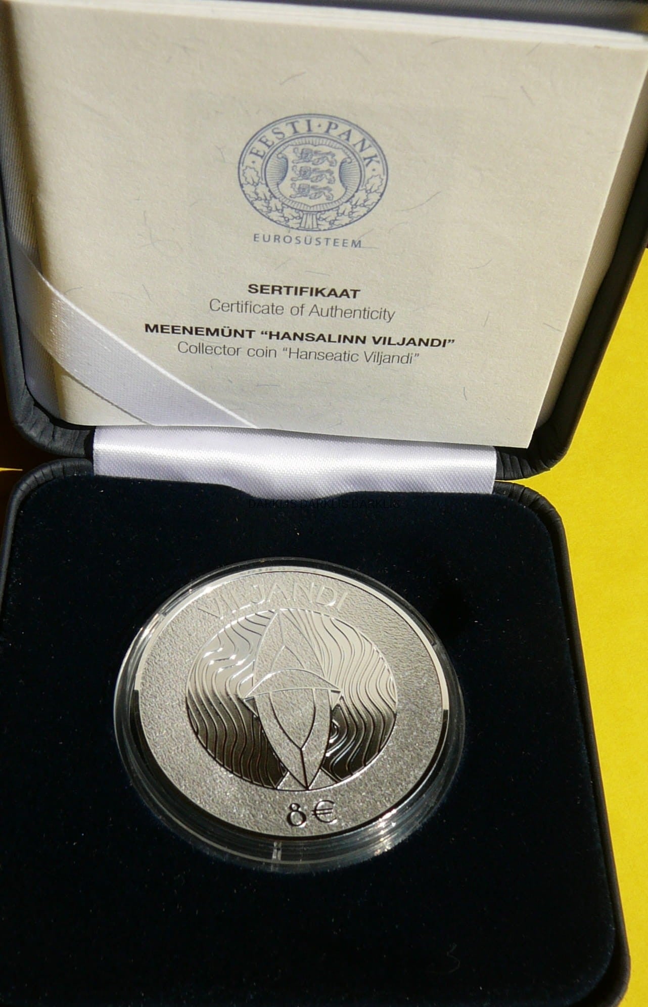 8 EURO ESTONIA 2019 VILJANDI MIASTO HANZEATYCKIE