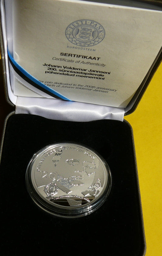 12 EURO ESTONIA 2019 JOHANN VOLDEMAR JANNSEN RZADKA