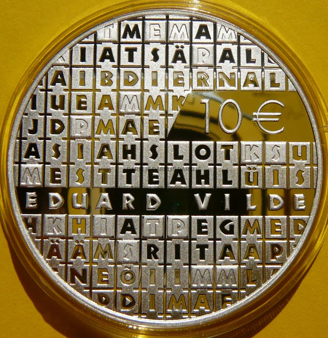 10 EURO ESTONIA 2015 150 ROCZNICA URODZIN EDUARD VILDE