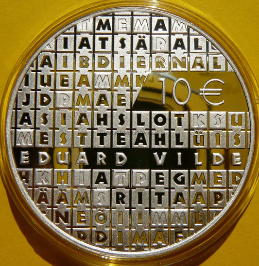 10 EURO ESTONIA 2015 150 ROCZNICA URODZIN EDUARD VILDE