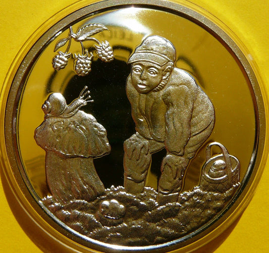 5 EURO ŁOTWA 2019 DARY LASU GRZYBY JEŻYNY RZADKA