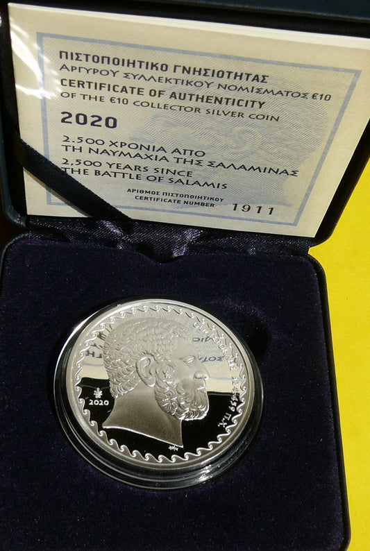 10 EURO GRECJA 2020 2500 ROCZNICA BITWY POD SALAMINĄ