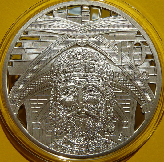 10 EURO GRECJA 2020 SZTUKA GOTYCKA PROOF RZADKA