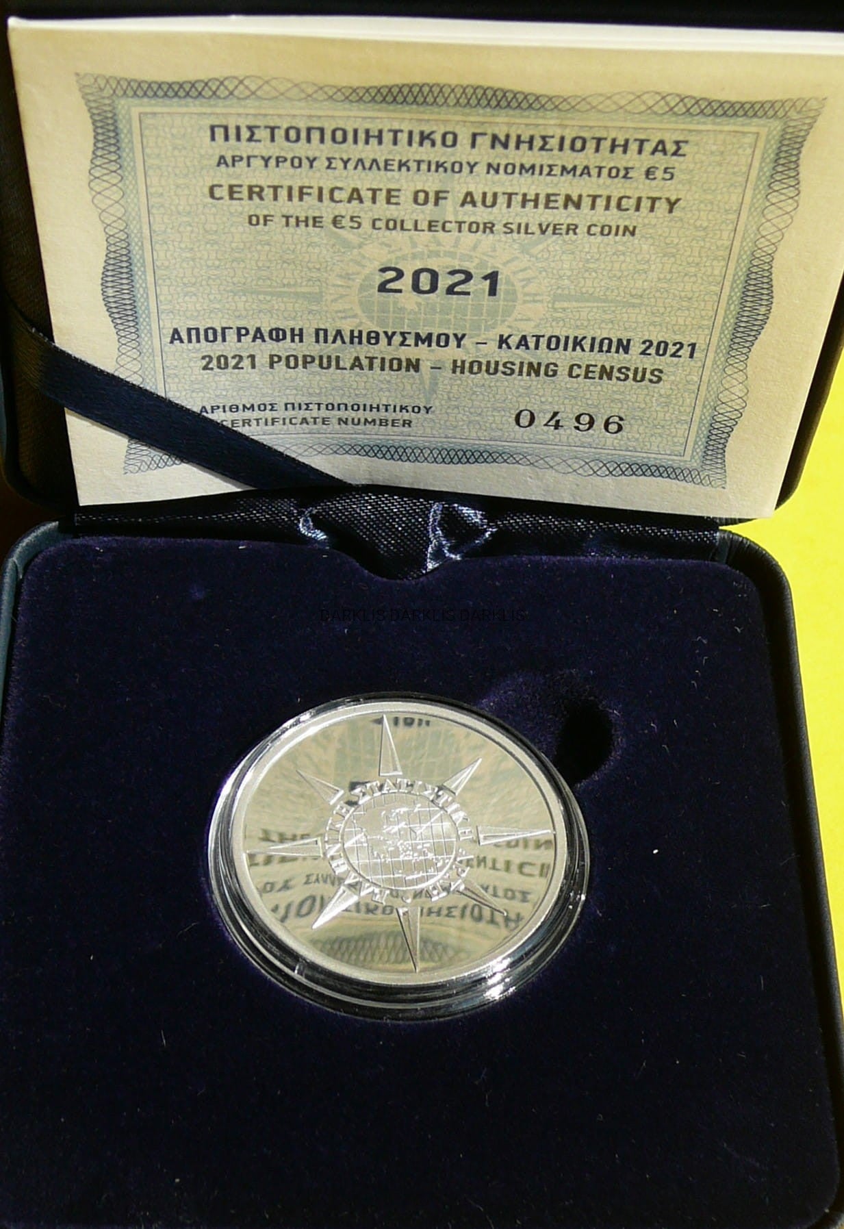 5 EURO GRECJA 2021 DEMOGRAFIA SPIS POWSZECHNY MIESZKAŃ
