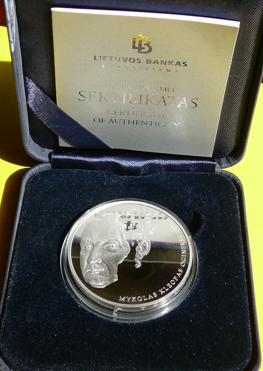 20 EURO LITWA 2015 MICHAŁ KLEOFAS OGIŃSKI RZADKA
