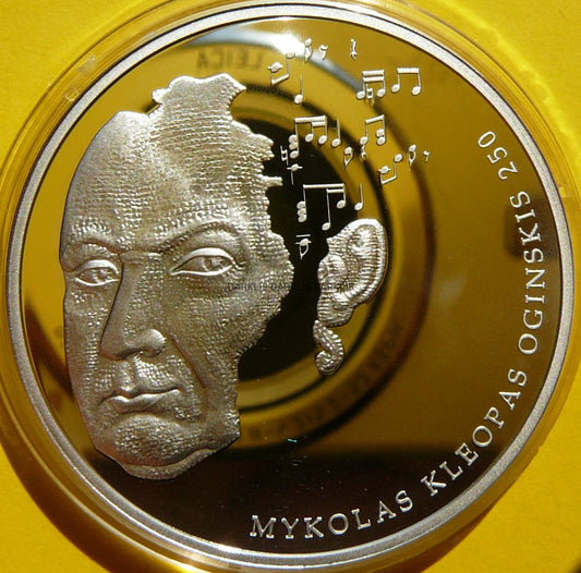 20 EURO LITWA 2015 MICHAŁ KLEOFAS OGIŃSKI RZADKA