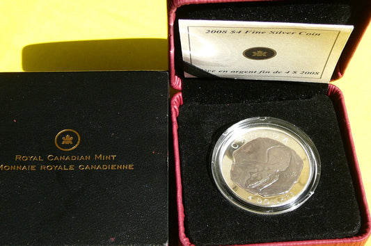 4$ KANADA 2008 TRICERATOPS HISTORIA DINOZAURÓW