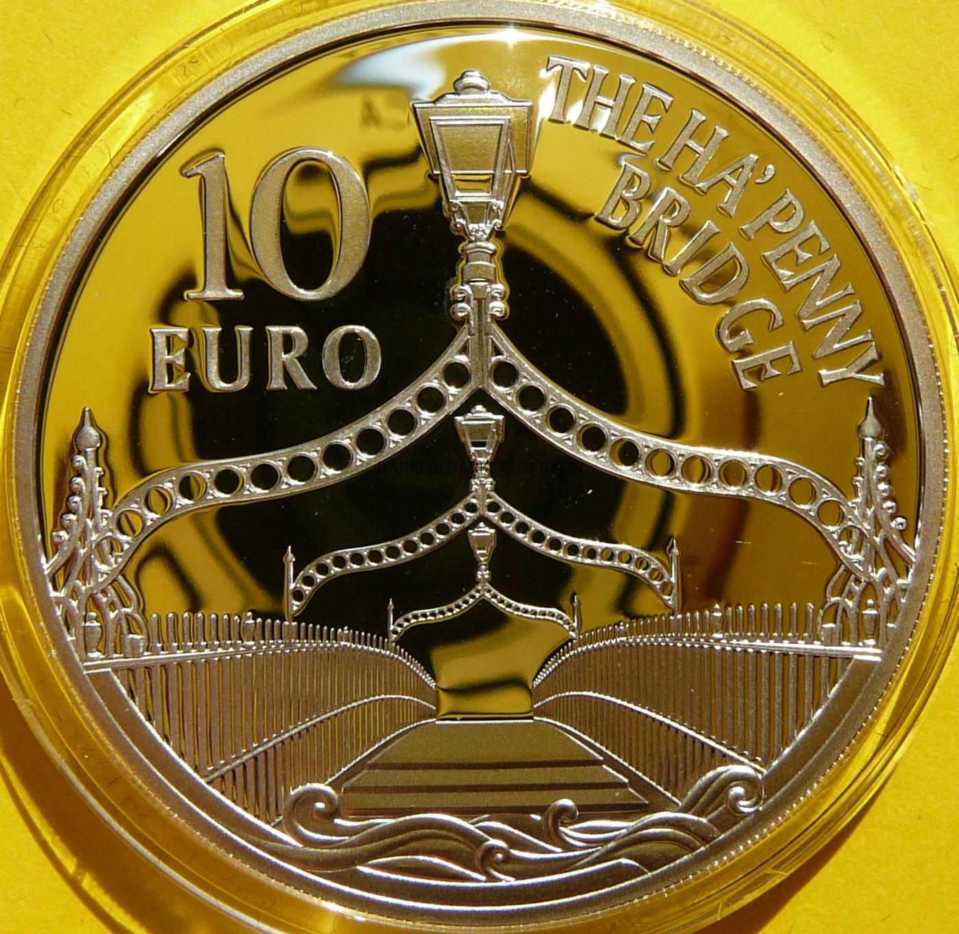 10 EURO IRLANDIA 2017 DUBLIN MOST HA PENNY RZADKA PP