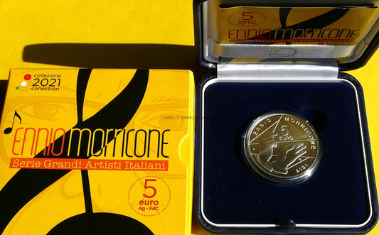 5 EURO WŁOCHY 2021 ENNIO MORRICONE WIELCY ARTYŚCI