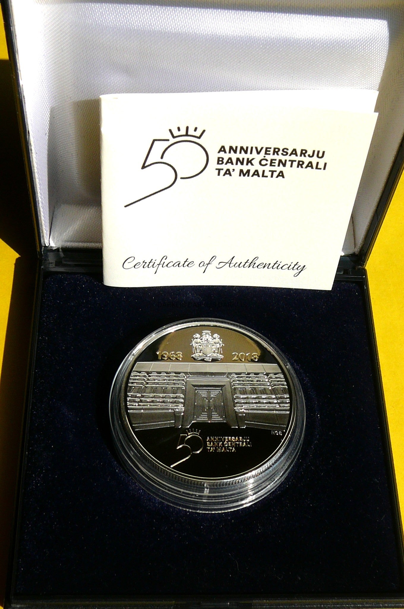 10 EURO MALTA 2018 BANKU CENTRALNEGO MALTY 50 LECIE