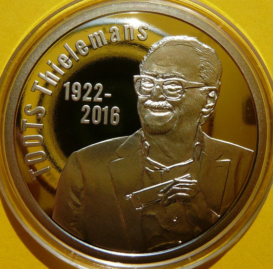 20 EURO BELGIA 2017 MUZYK TOOTS THIELEMANS RZADKA