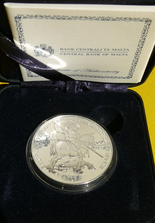 10 EURO MALTA 2021 RYCERZ ALBRECHT DURER MALARZ RZADKA