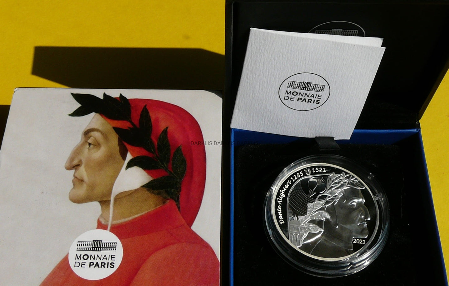 20 EURO FRANCJA 2021 ROCZNICA ŚMIERCI DANTEGO ALIGHIERI