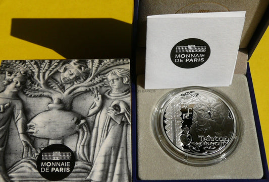 10 EURO FRANCJA 2015 TRISTAN i IZOLDA LEGENDY LITERATURY