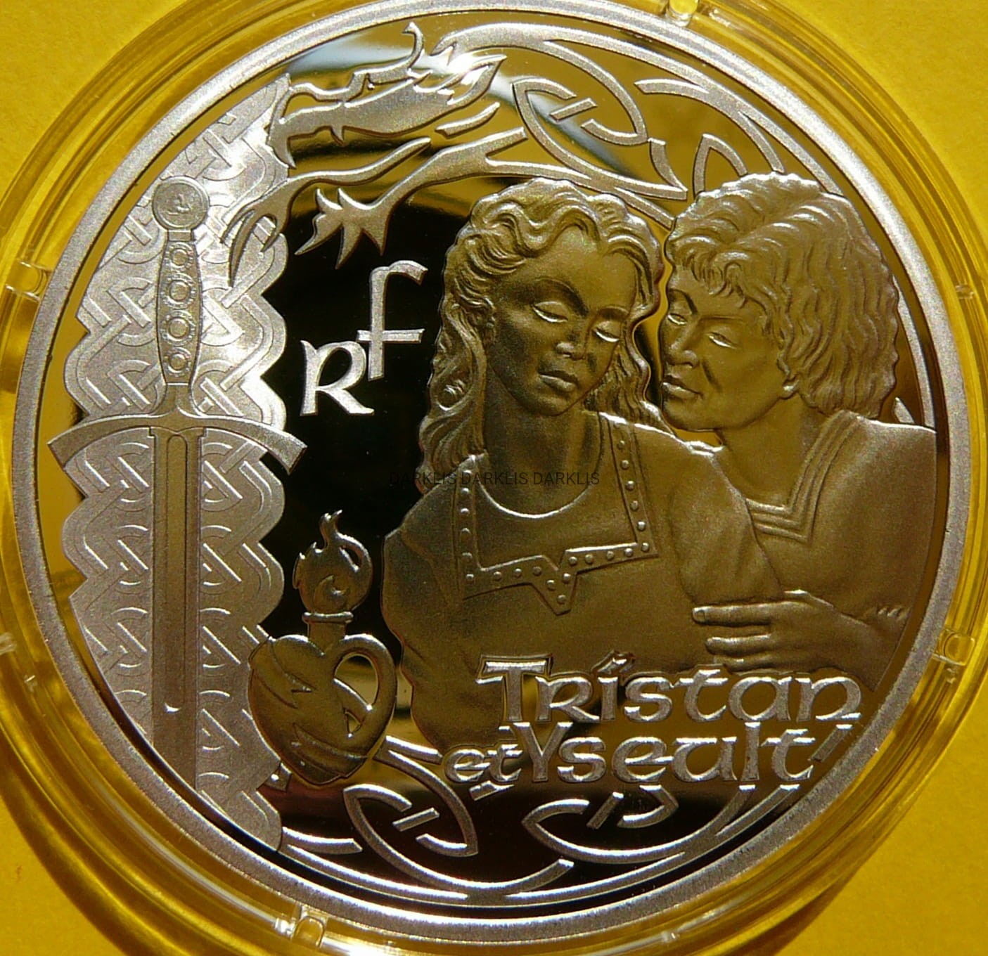 10 EURO FRANCJA 2015 TRISTAN i IZOLDA LEGENDY LITERATURY